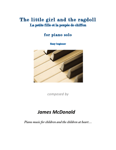 The little girl and the rag doll