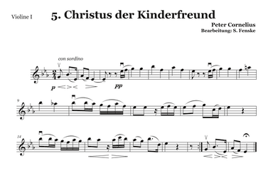 Christus der Kinderfreund (arr. Sabine Fenske)