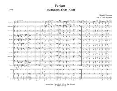 Furient from "The Bartered Bride" Act II (arr. Gary Bricault)