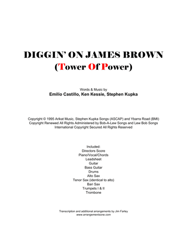 Diggin' On James Brown (arr. Jim Farley)