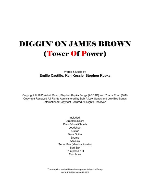 Diggin' On James Brown (arr. Jim Farley)