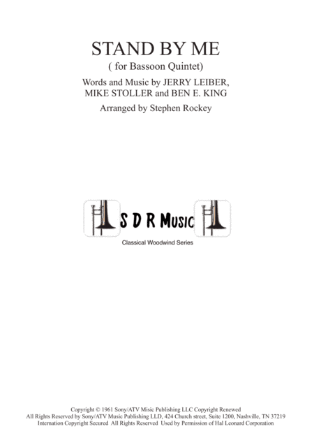 Stand By Me (arr. Stephen Rockey)