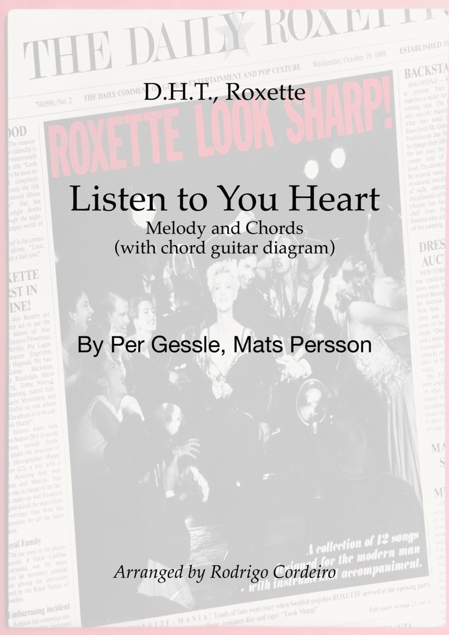 Listen To Your Heart (arr. Rodrigo Cordeiro)