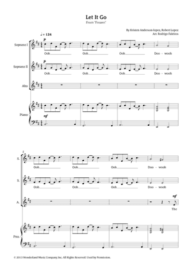 Let It Go (arr. Rodrigo Faleiros)