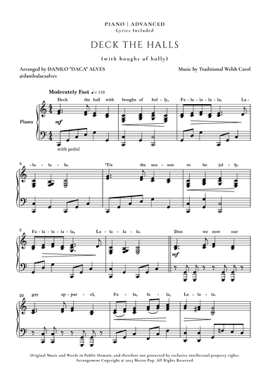 Deck the Halls (arr. Danilo "Daca" Alves)