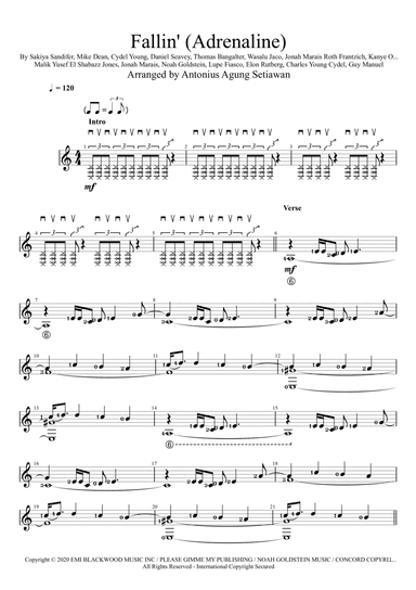 Fallin (arr. Antonius Agung Setiawan)