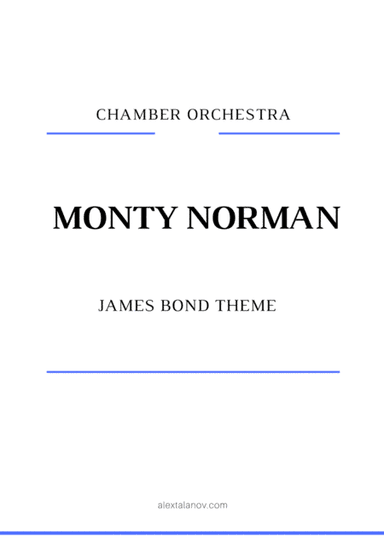 James Bond Theme (arr. Alex Talanov)