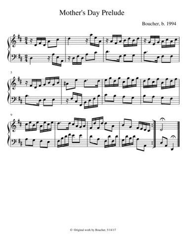 Mother's Day Prelude