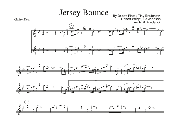 Jersey Bounce (arr. P. R. Frederick)