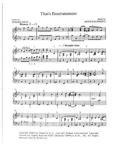 That's Entertainment (arr. Robert Blond)
