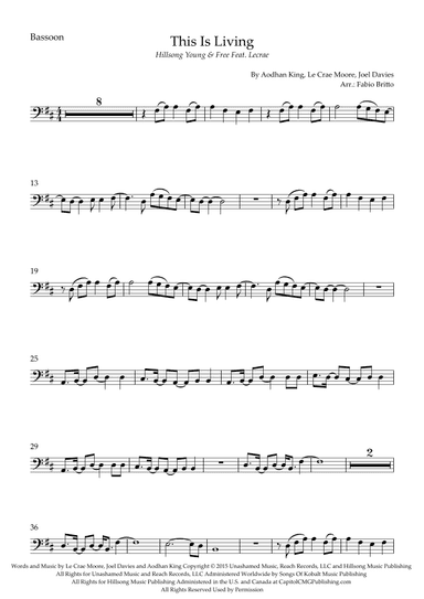 This Is Living (arr. Fabio Britto)