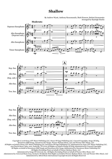 Shallow (arr. Kayleigh Huelin)