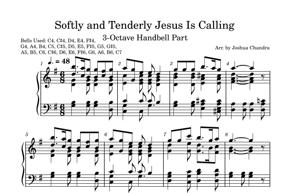 Softly and Tenderly Jesus Is Calling (arr. Joshua Chandra)