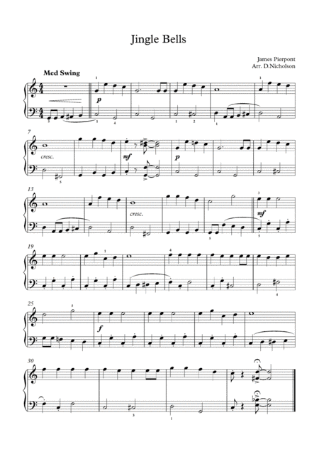 Jingle Bells (arr. Daniel Nicholson)