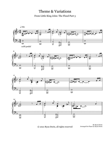 Little King John The Flood 3: Theme & Variations