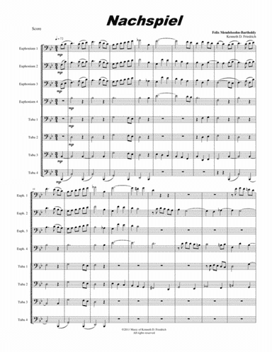 Nachspiel (arr. Kenneth D. Friedrich)