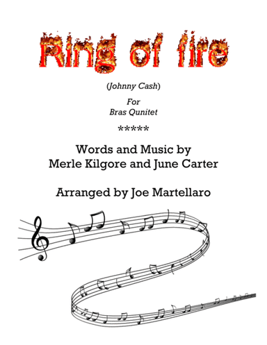 Ring Of Fire (arr. Joe Martellaro)