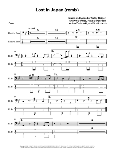 Lost In Japan (remix) (arr. David Lartey)