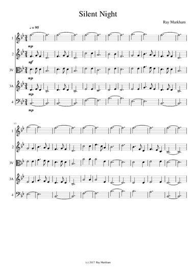 Silent Night (arr. Ray Markham)