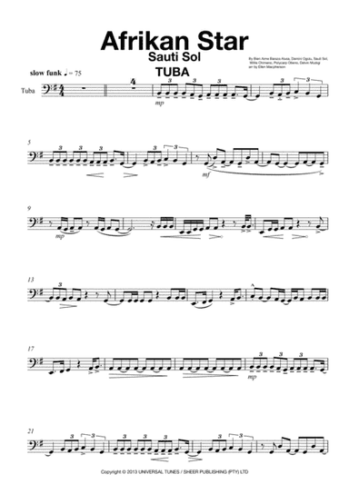 Afrikan Star (arr. Ellen Macpherson)