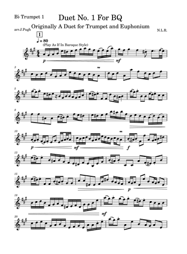 Duet No.1 by Nicholas Roth