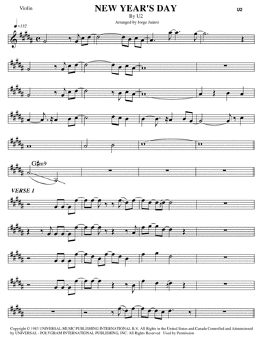 New Year's Day (arr. Jorge Juárez)