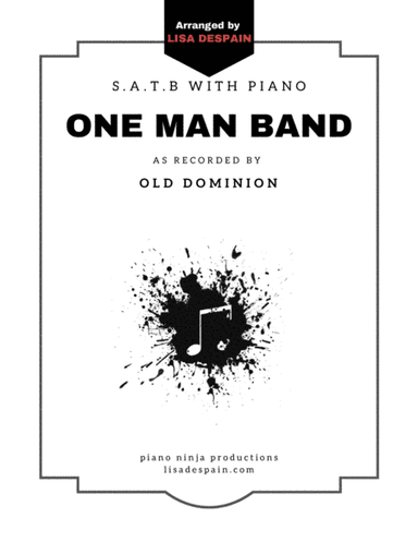 One Man Band (arr. Lisa DeSpain)