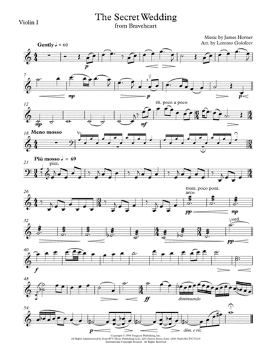 The Secret Wedding (arr. Lorento Golofeev)