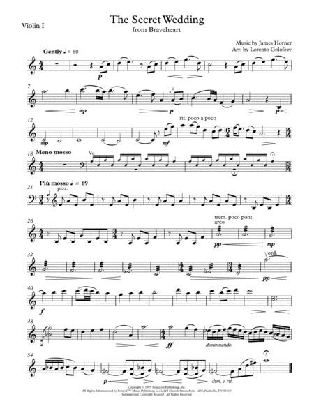 The Secret Wedding (arr. Lorento Golofeev)