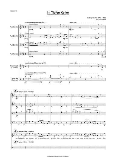 Im Tiefen Keller (arr. Kurt Bremer)