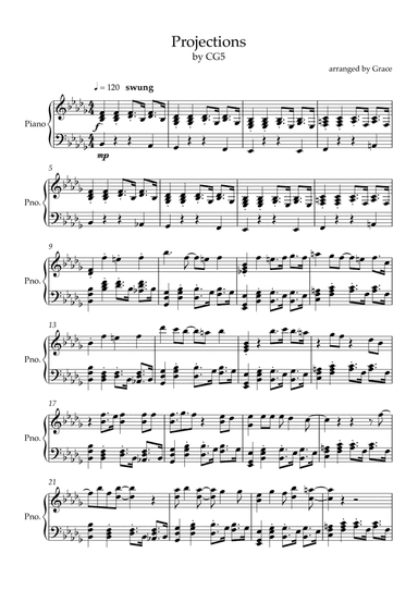Projections (arr. Grace)