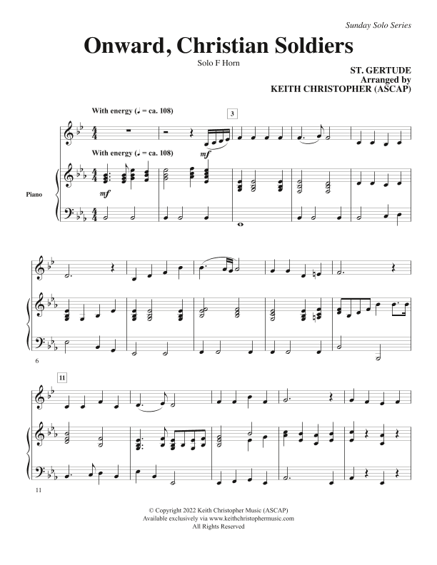 Onward Christian Soldiers (arr. Keith Christopher)