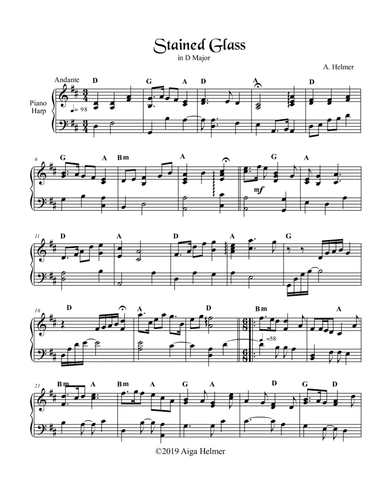 Stained Glass in D Major