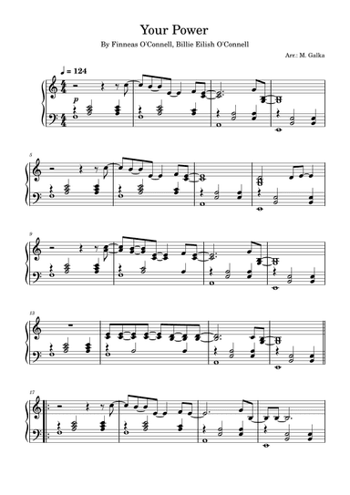 Your Power (arr. M. Galka)