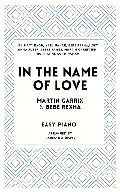 In The Name Of Love (arr. Paulo Henrique)