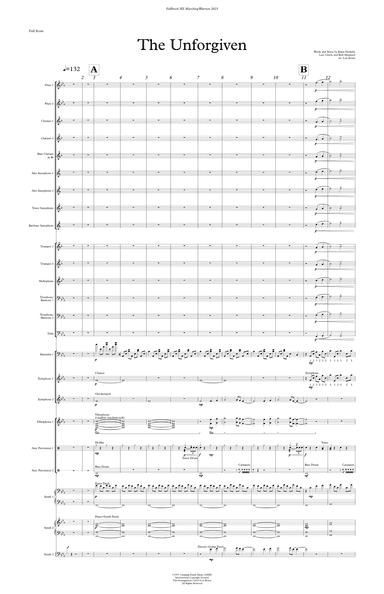 The Unforgiven Ii - Score Only (arr. Lou Rosen)