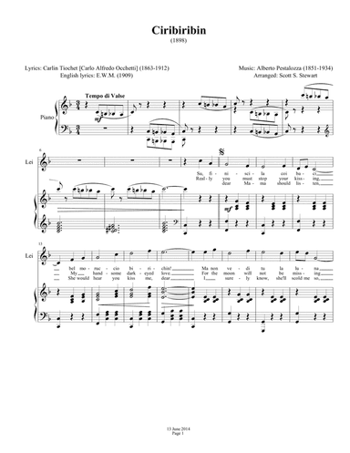 Ciribiribin (arr. Scott S. Stewart)