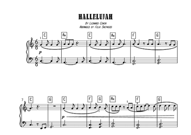 Hallelujah (arr. Felix Shepherd)