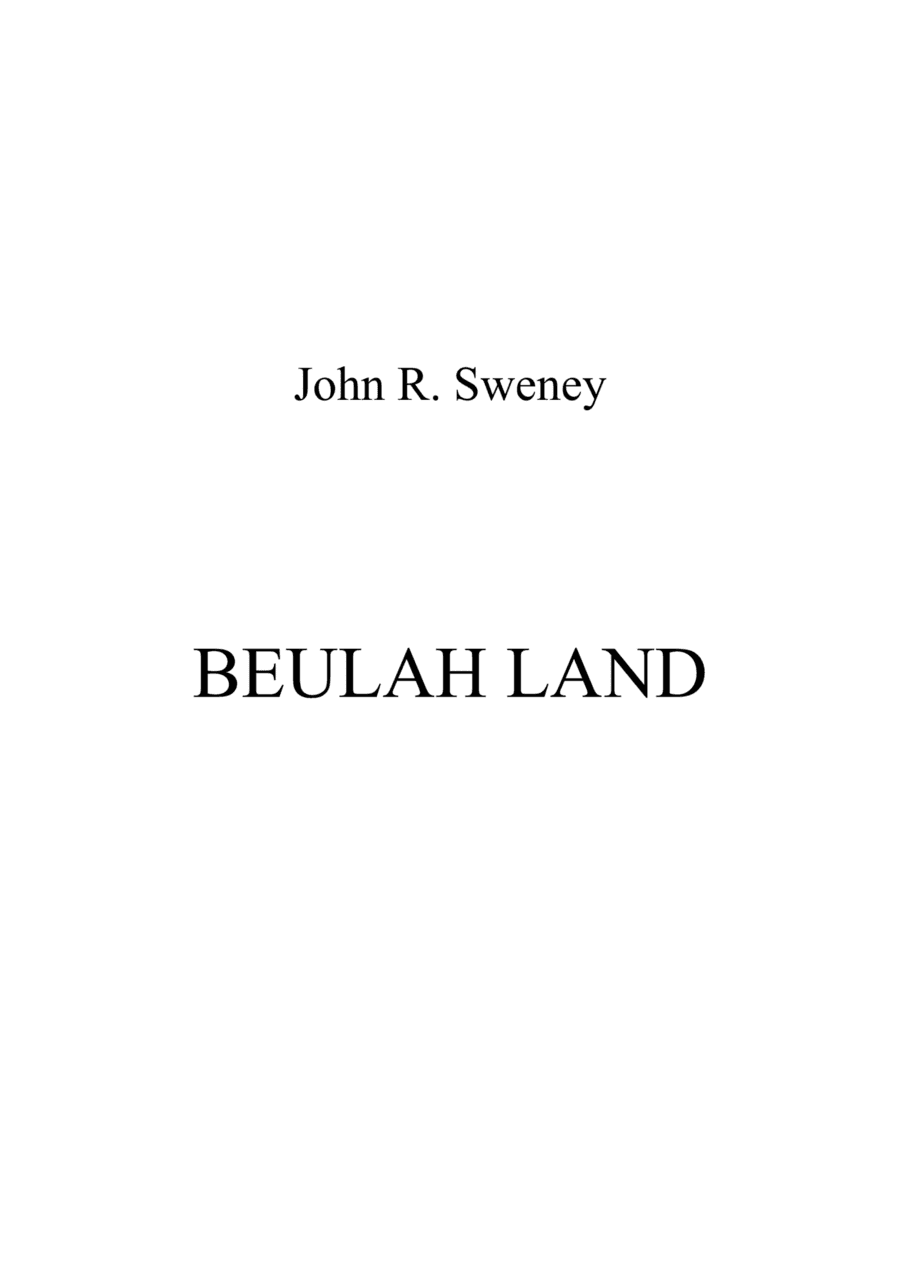 Beulah Land - Flute Duet (arr. Ellen Macpherson)