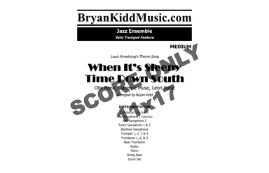 When It's Sleepy Time Down South - Score Only (arr. Bryan Kidd)
