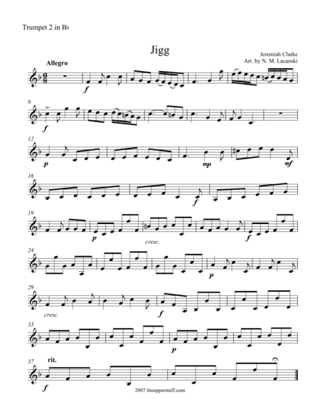 Jigg (arr. Nick Lacanski)