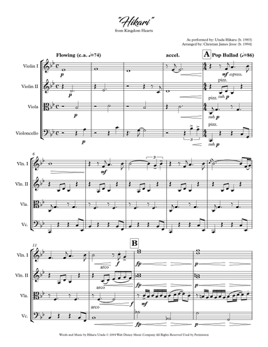 Hikari (arr. Christian Jesse)