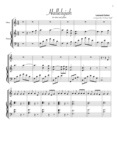 Hallelujah (arr. Zachary Groff)
