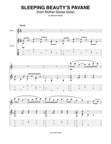 Sleeping Beauty's Pavane (arr. Mark Phillips)