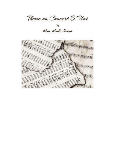 Theme on Concert B Flat