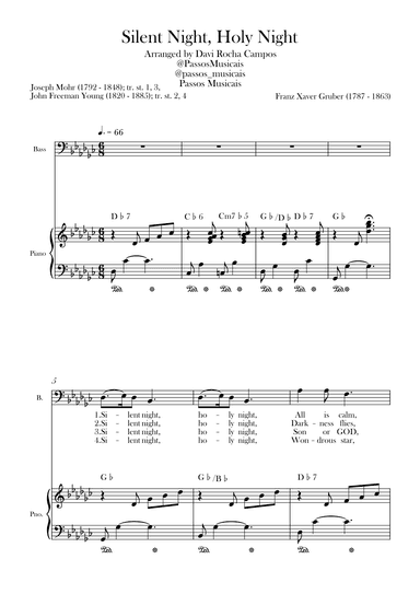 Silent Night, Holy Night (arr. Davi Rocha Campos)