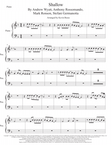 Shallow (arr. Kevin Busse)