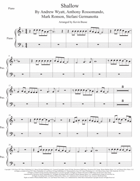 Shallow (arr. Kevin Busse)