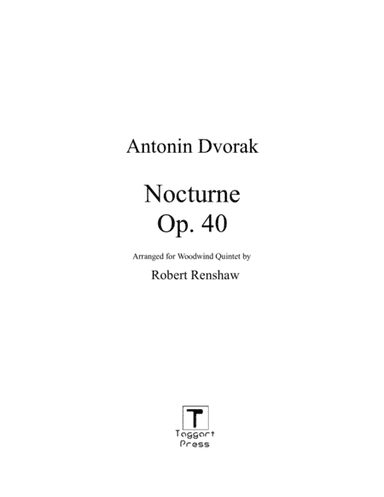 Nocturne op. 40 (arr. Robert Renshaw)