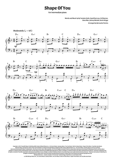 Shape Of You (arr. Bernardo Pereira)